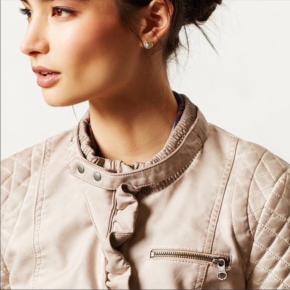 elevenses by Anthropologie distressed jacket - Picture 2 of 8